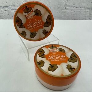 2 Pack Airspun Loose Face Powder Translucent Extra Coverage by Coty - 2.3 oz